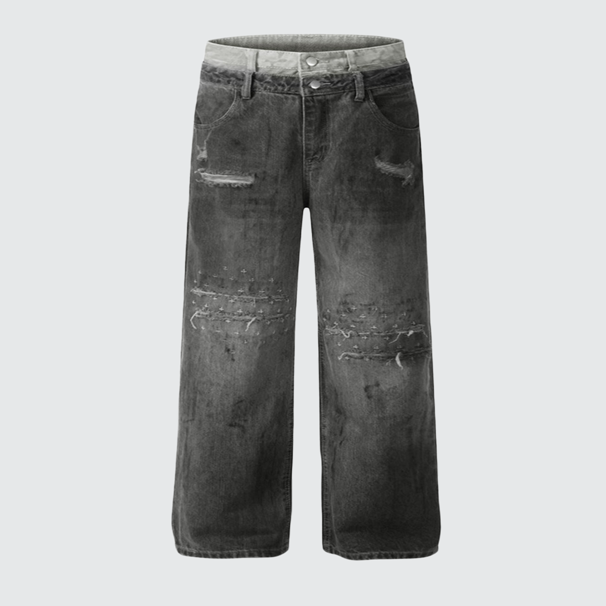 Vintage lilly Women's Ripped Jeans