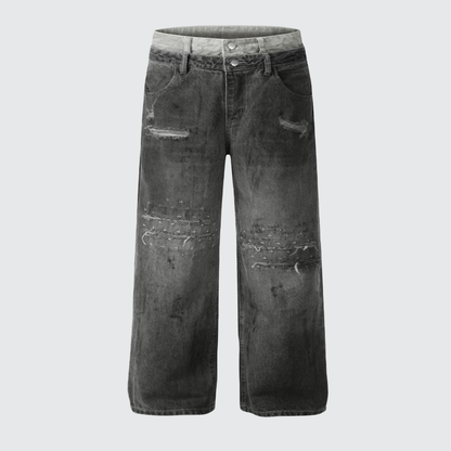 Vintage lilly Women's Ripped Jeans