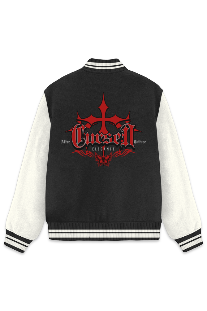 Afterculture Cursed Elegance Varsity Jacket