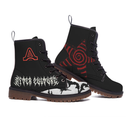 AFTERCULTURE Men's Martin Short Boots