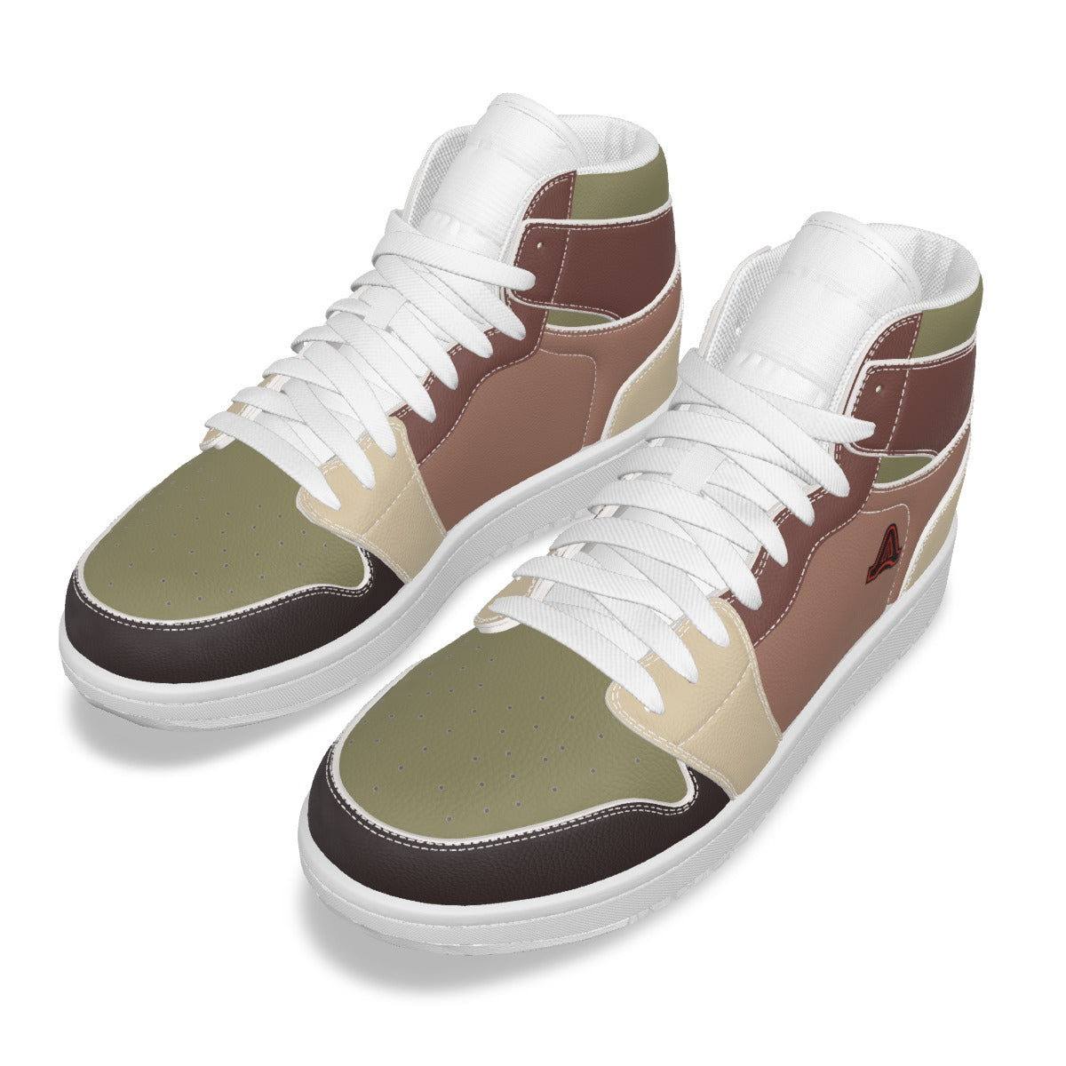 Men's Synthetic Leather Stitching Shoes