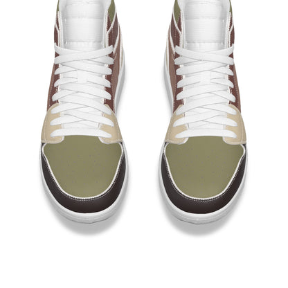 Men's Synthetic Leather Stitching Shoes