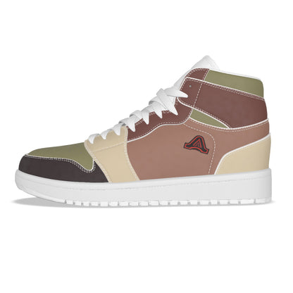 Men's Synthetic Leather Stitching Shoes