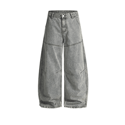 solar eye Curved Blade Denim Jeans