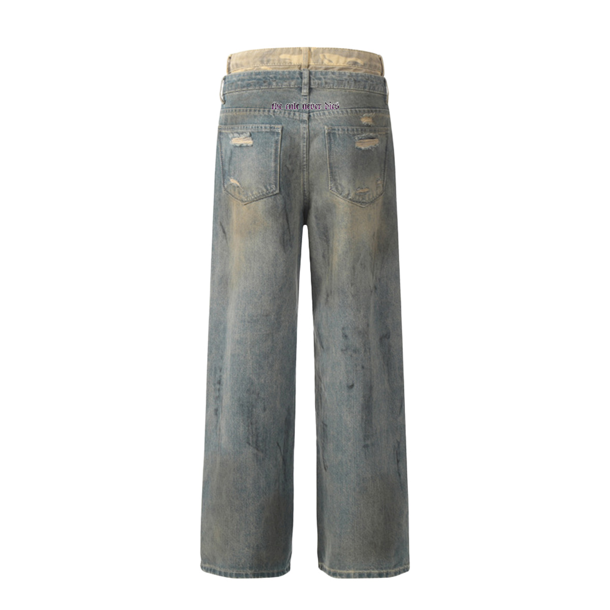 Vintage lilly Women's Ripped Jeans