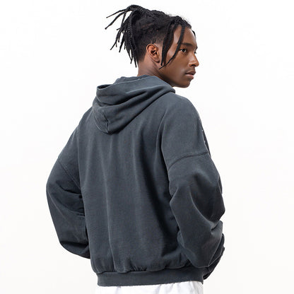 AFTERCULTURE reverse pocket hoodie