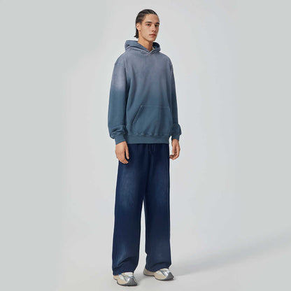 AFTERCULTURE Sun Faded Gradient Hoodie