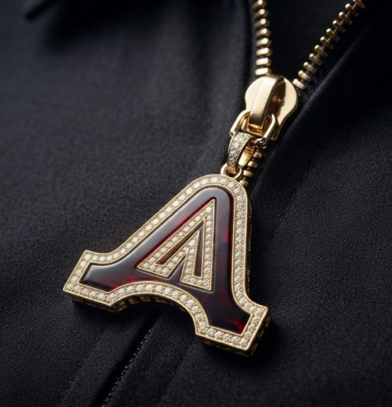 Afterculture pendant/zipper