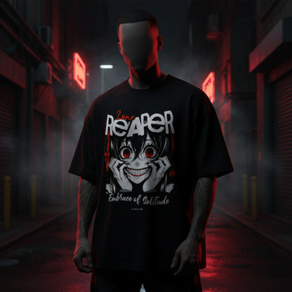 LONE REAPER Unisex Terry Oversized Tee