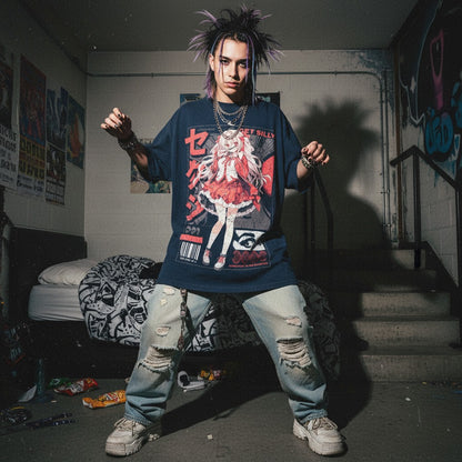 GET SILLY Unisex Oversized Classic T-Shirt