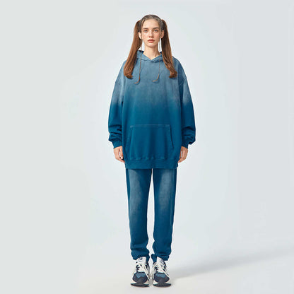 AFTERCULTURE Sun Faded Gradient Hoodie