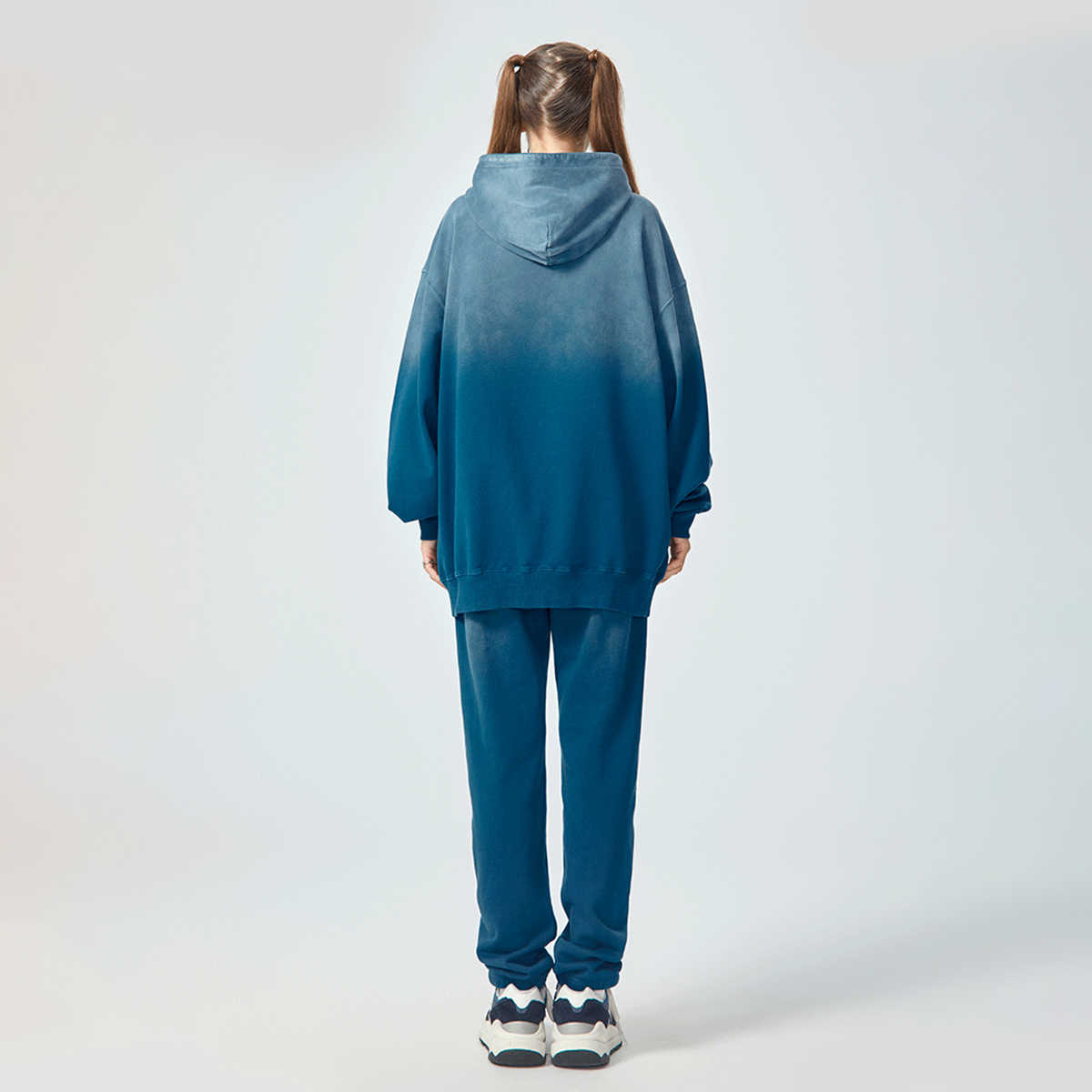AFTERCULTURE Sun Faded Gradient Hoodie