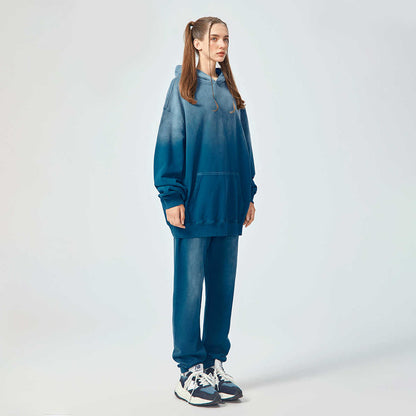 AFTERCULTURE Sun Faded Gradient Hoodie